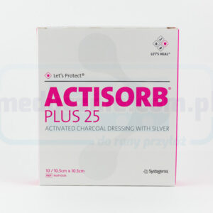Actisorb Plus 10.5* 10.5 cm 1pc pentru răni infectate
